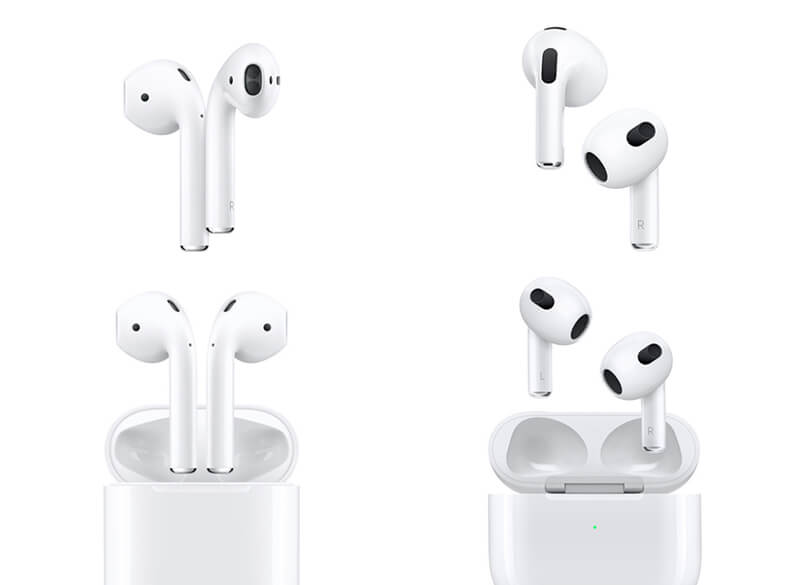 AirPods 2 vs AirPods 3 Differences