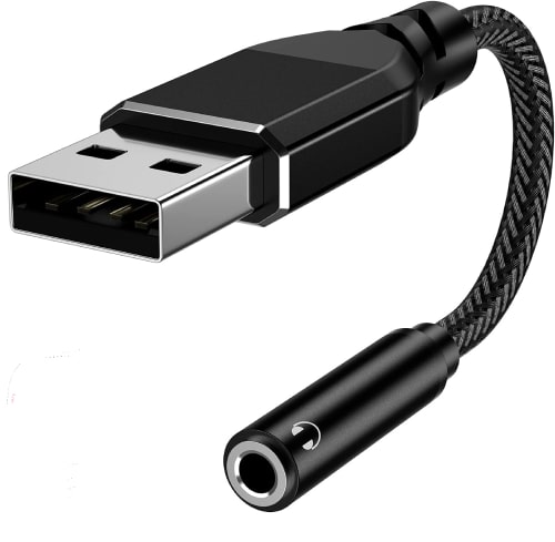 USB to Aux Audio Adapter